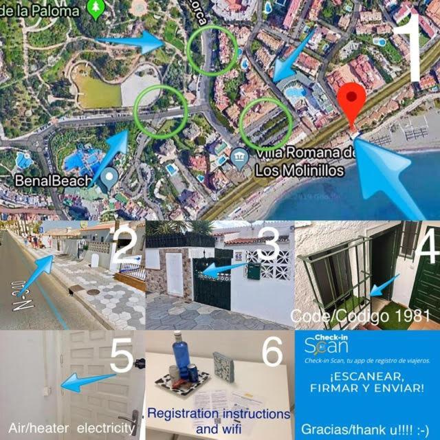 شقة بينالماذينا  في Apartamento Primera Linea المظهر الخارجي الصورة